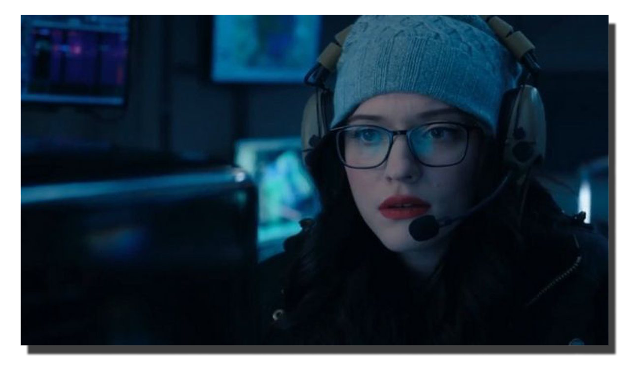 Darcy haciendo su trabajo